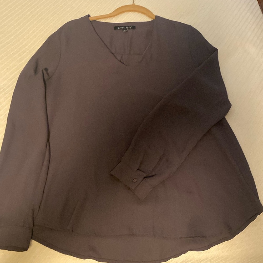 Sweet Rain Long Sleeve Blouse large